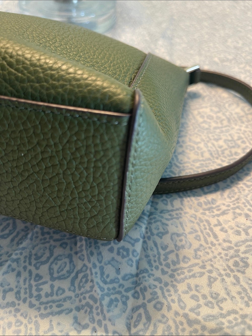 kate spade Olive Green Pebbled Leather Crossbody Bag - Picture 5 of 11